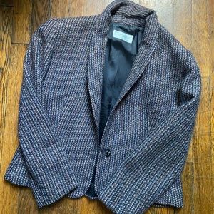 Vintage Christian Dior SEPARATES blazer. 100% wool. Padded shoulders.